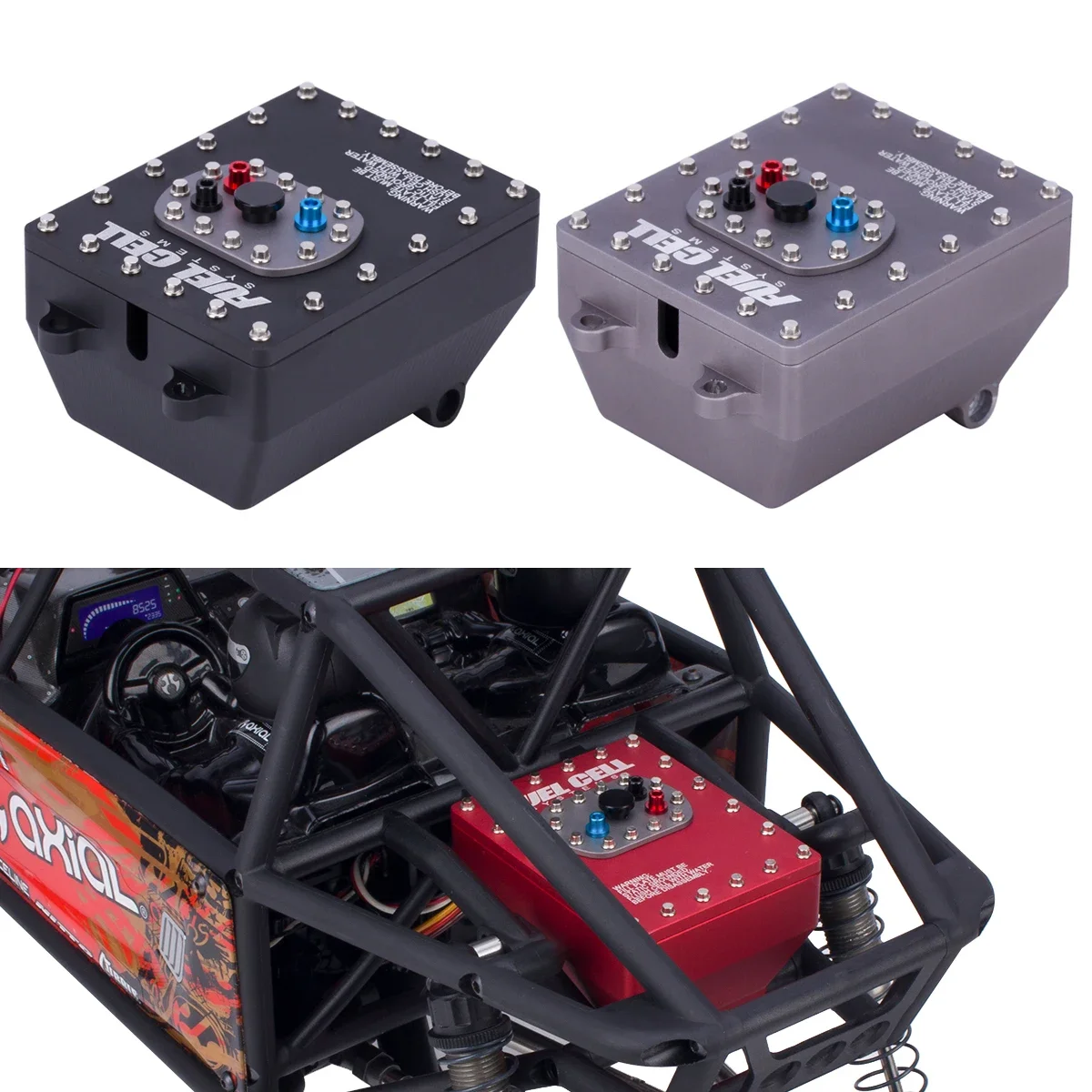 Rc Hobby Shops - 1 adet Alüminyum 1/10 Ölçekli Yakıt