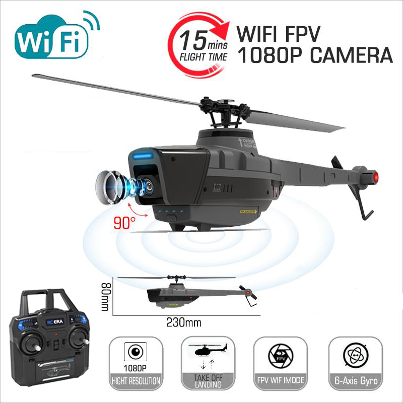 Gyroscope Rc Module - C128 2.4G RC helikopter 4 pervaneler