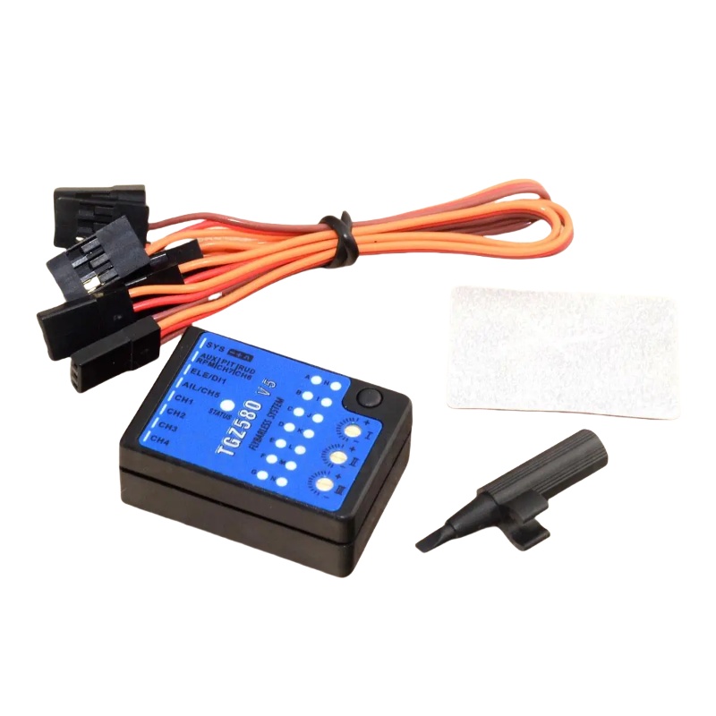 Gyroscope Rc Module - GZ580 V5 3 Eksenli Flybarless Gyro