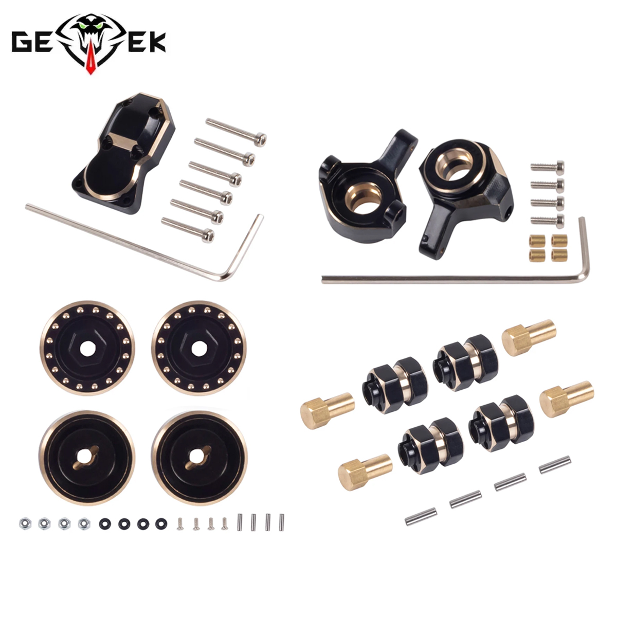 Rc Hobby Zone - Pirinç Karşı Ağırlıklı Direksiyon Mafsalları Tekerlek
