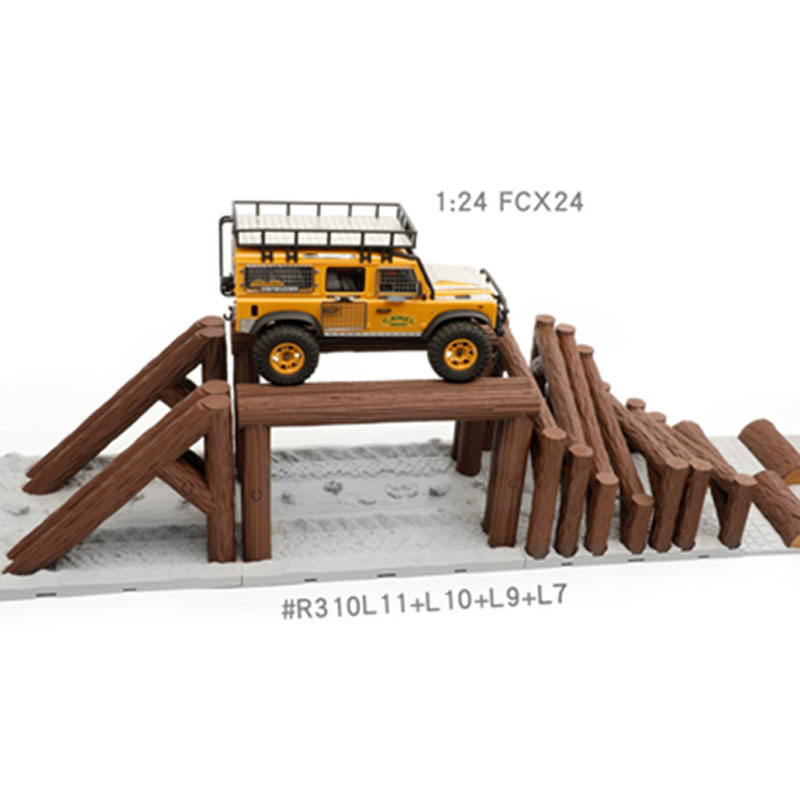 Simüle Edilmiş Ahşap Kazık Yol - Rc Hobby Track incelemesi ve fiyatı