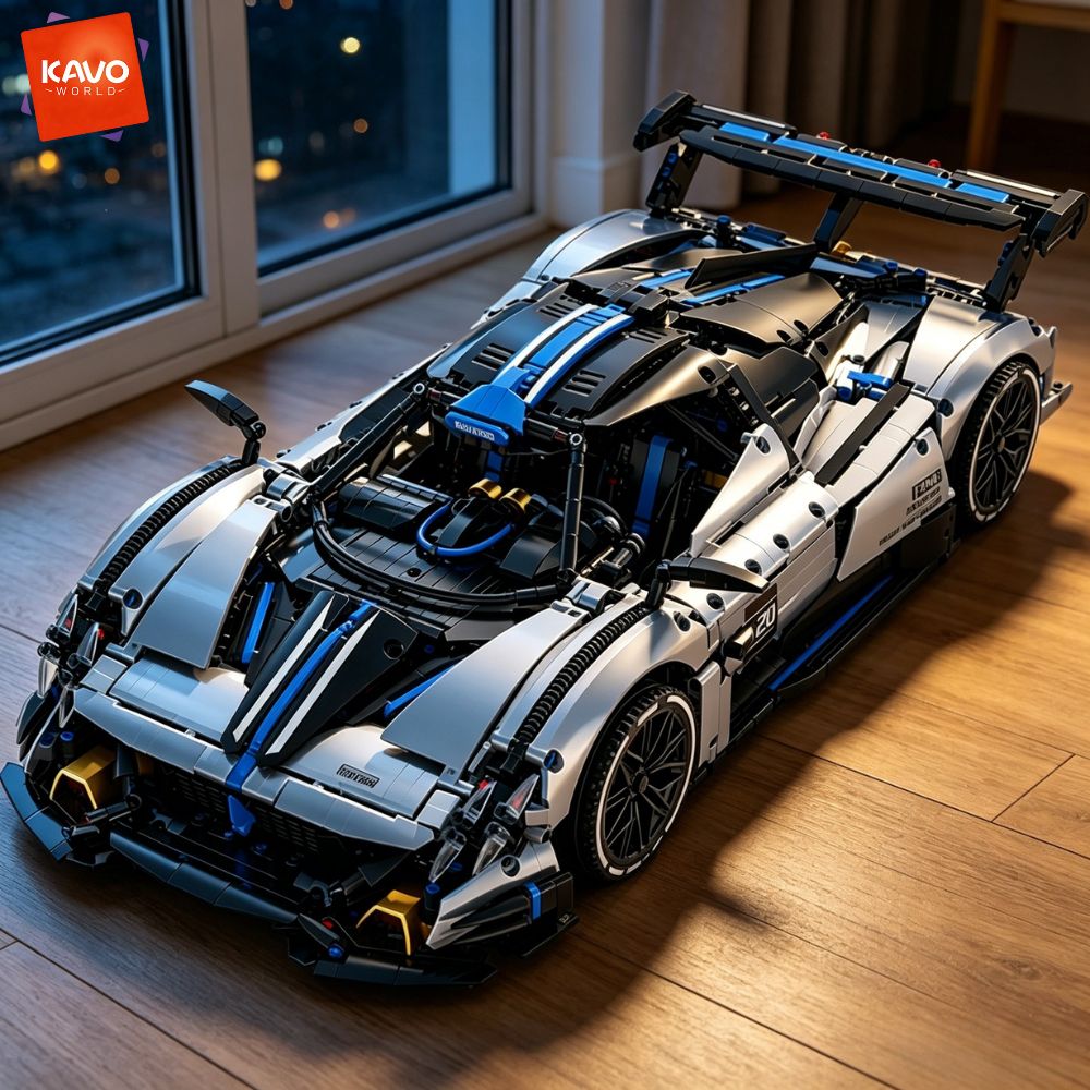 KAVOWORLD 3526 Parça Gümüş Mav - Rc Hobby Track incelemesi ve fiyatı