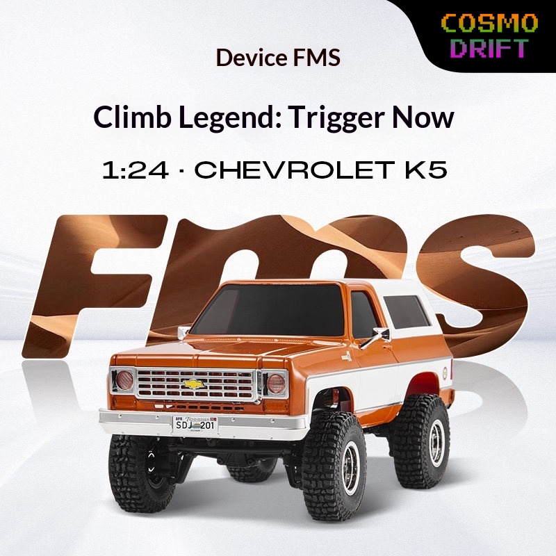 FMS 1:24 FCX24 K5 Blazer RC Ar - Rc Hobby Track incelemesi ve fiyatı