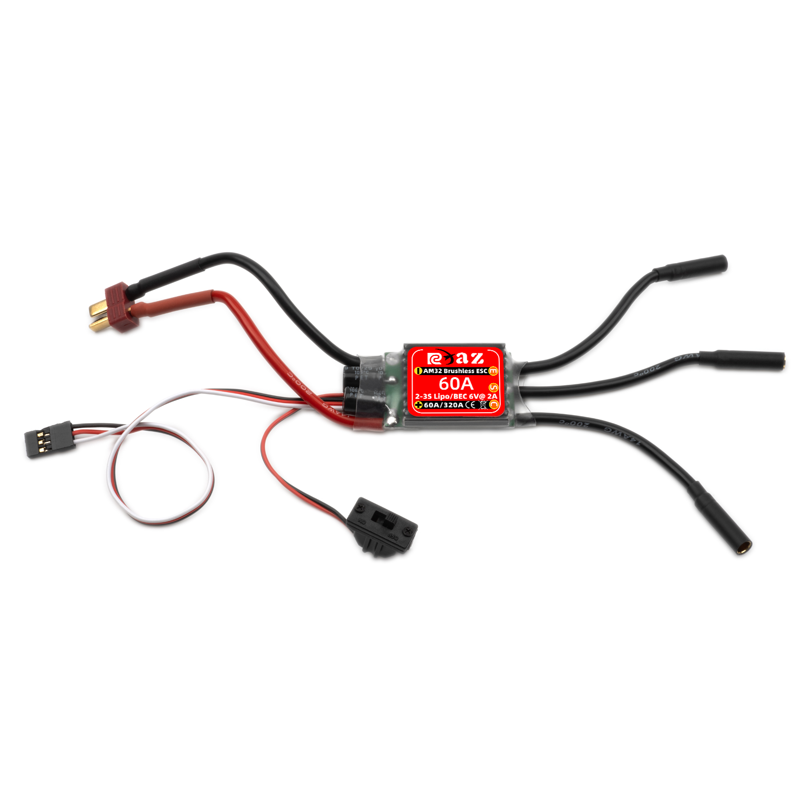 RCXAZ AM32 60A Fırçasız ESC El - Rc Submarine Water incelemesi ve fiyatı