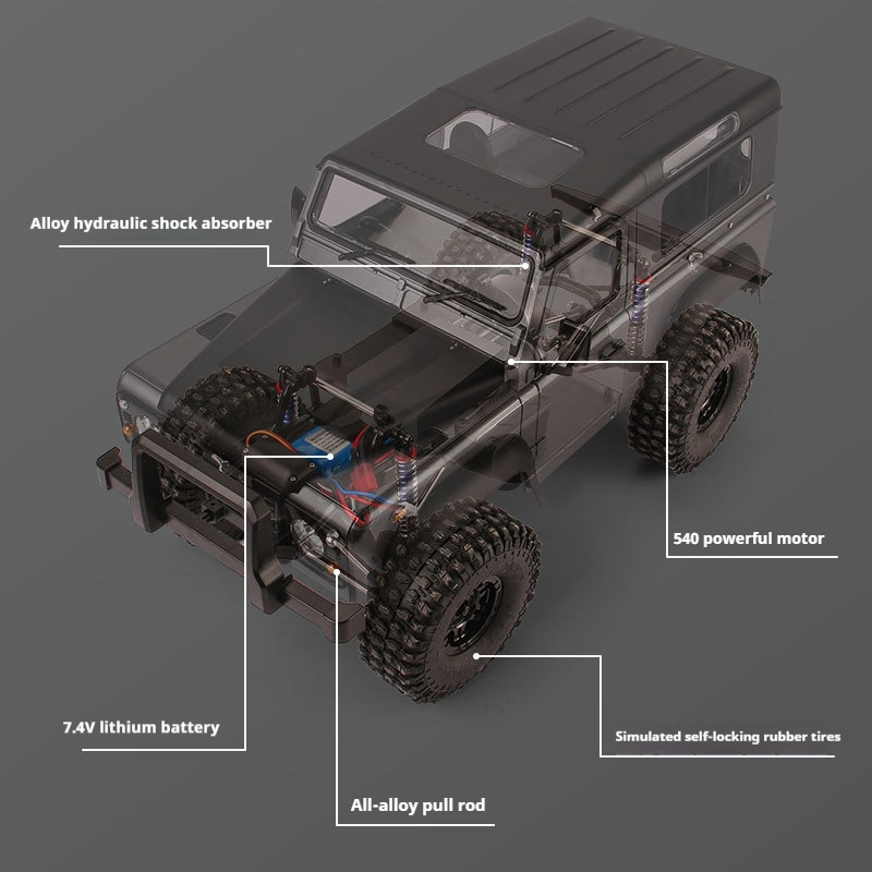 MN 1/10 MN999 RC Crawler 4WD O - Rc Hobby Track incelemesi ve fiyatı