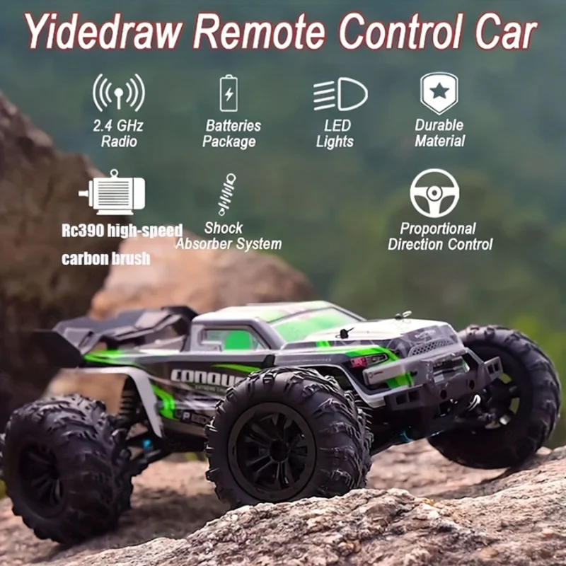 1:16 Ölçekli 4WD RC Araba (50k - Rc Hobby Tech Bali incelemesi ve fiyatı