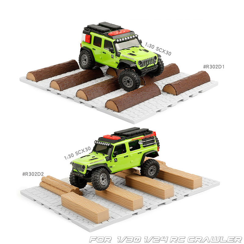 Simüle Edilmiş Ahşap Kazık Yol - Rc Hobby Track incelemesi ve fiyatı