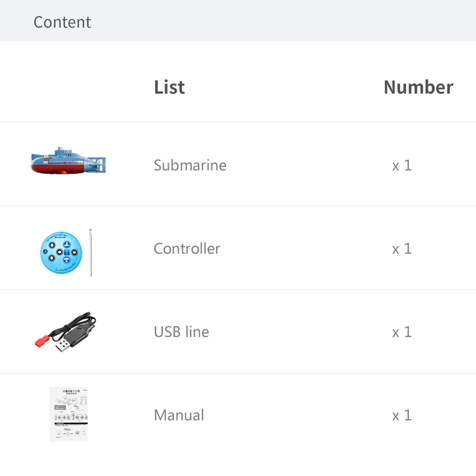 Sualtı Mini RC Denizaltı Su Ta - Rc Submarine Water incelemesi ve fiyatı